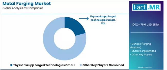 Metal Forging Market   Analysis By Company